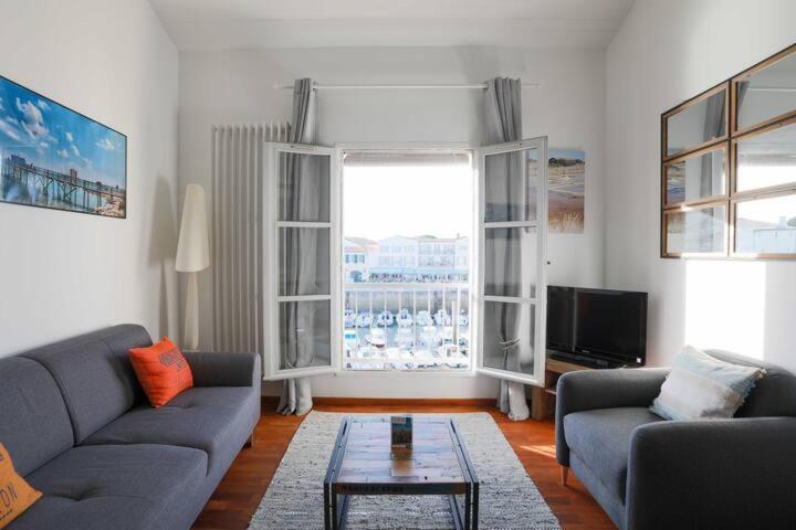 Sur L'Ilot De St Martin Au Centre Du Port Vue Exceptionnelle ! Apartment Saint-Martin-de-Re ภายนอก รูปภาพ